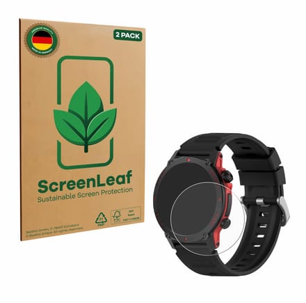2 Stuks Screenprotector voor Popglory S136 - Hoogwaardige Beschermfolie transparant