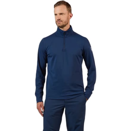 Rossignol Mid Layer Stretch Sweatshirt Met Halve Rits Blauw XL Man