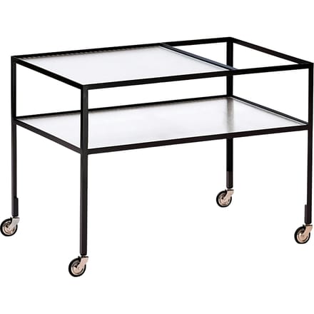 Richard Lampert Herbert Hirche bar trolley - zwart