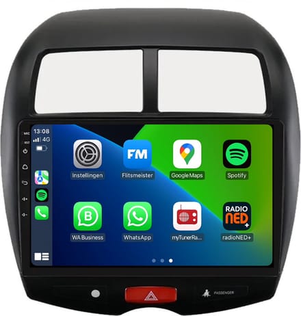 Carplay autoradio voor Mitsubishi ASX | 2010 t/m 2015 | Android 13 | Draadloos Apple Carplay & Android Auto | 2GB + 32GB | 8-Core processor | Davilon | 2025 model | 2010 2011 2012 2013 2014 2015 | Bluetooth & Wifi