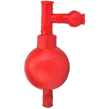 Laboratorium Rubber Zuigbal Veilige Druk Kwantitatieve Pipetvuller met 3 Kleppen (Groen)