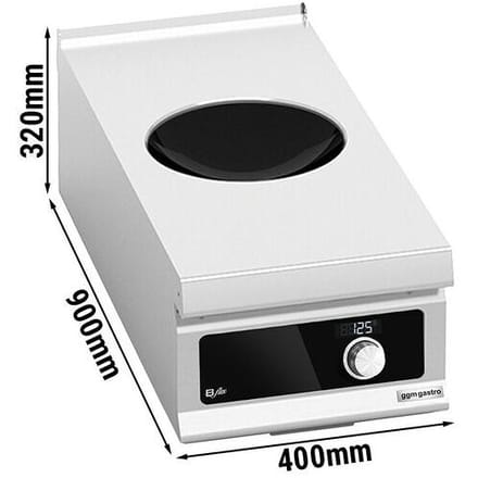 GGM Gastro Induktionswok - 5 kW - Bflex Digital