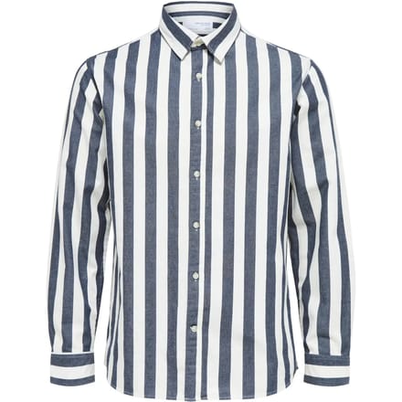 Overhemd Selected Slhregpecko Stripes W