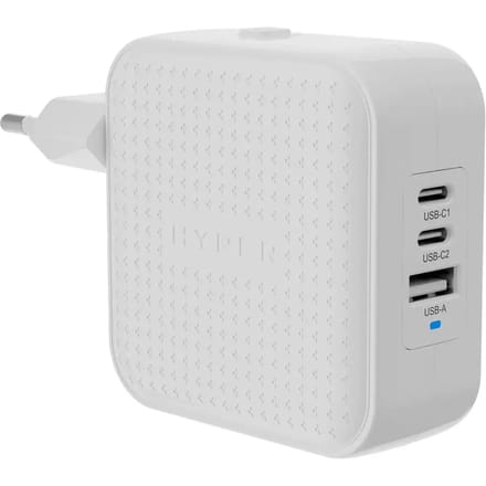 Hyper Juice power adapter - GaN - USB 2 x USB-C - 70 Watt