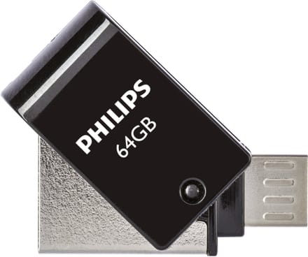 Philips 2 in1 USB stick 2.0/USB Micro B - 64GB - FM64DA148B