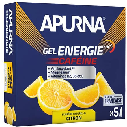 citroen cafeïne energiegels moeilijke passage Apurna
