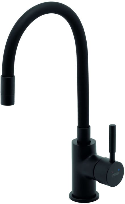 Novaservis Ferro - Keukenkraan met flexibele uitloop, mat zwart 70710,5