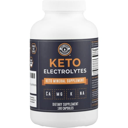 Left Coast Performance, Électrolytes Céto, 180 Gélules