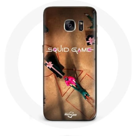 Case voor Samsung Galaxy S7 Edge Squid game Logo soldaat