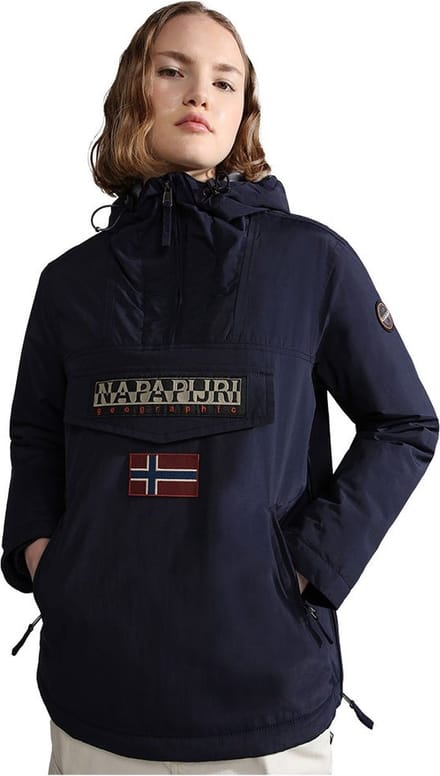 Jas Napapijri Women Rainforest Pocket 4 Blu Marine-XS