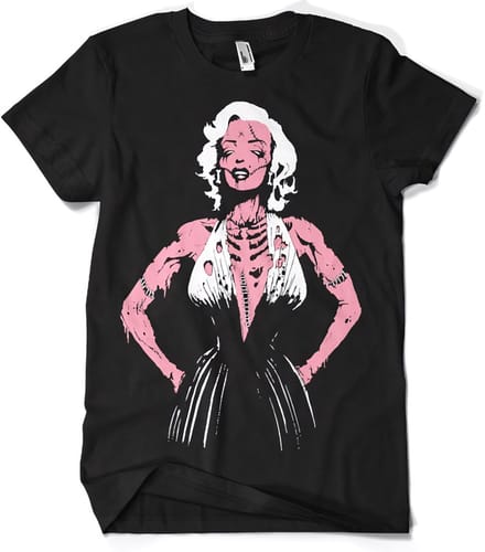 Marilyn Monroe Zombie-T-shirt SH-1-15638-H38-1