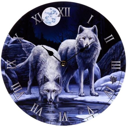 Warriors of Winter Wolf Bedrukte Klok