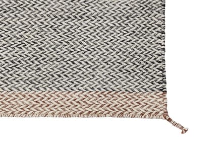 Muuto Ply vloerkleed - 270 x 360 cm - zwart-wit