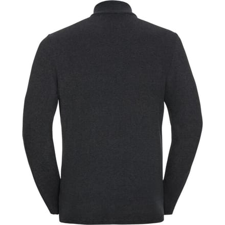 Odlo Middenlaag Loopshirt Halve Rits ROY GRIJS - Maat S