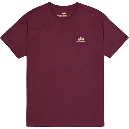 T-shirt met klein logo Alpha Industries Basic