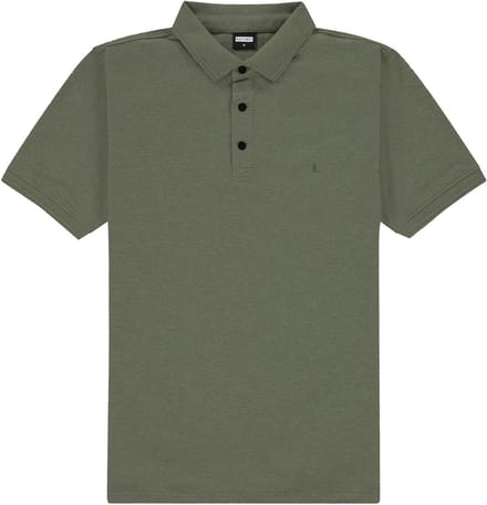 PL KEENE Polo Korte Mouw Army (2001050000 - 352)