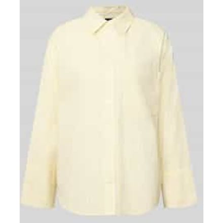 Relaxed Fit overhemdblouse met borstzak model 'Poplin'
