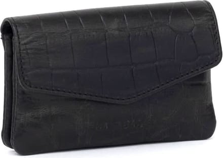 Bag2Bag Klein Lederen Portemonnee Oya Zwart