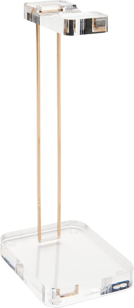 Acryl Hoofdtelefoon Stand met Gouden Hardware - Kantoor Accessoires