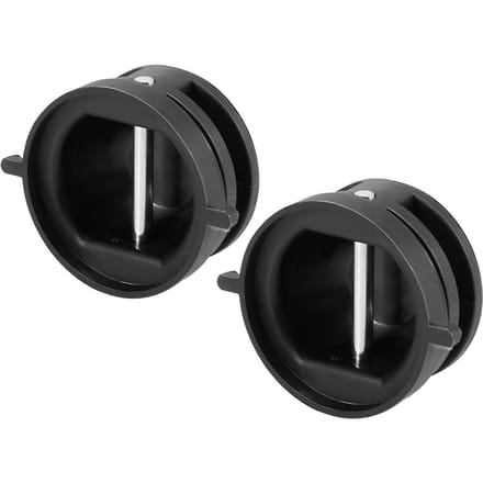 10 STUKS Surfplank Leash Plug Board Surfen Leash Pluggen Surfplank Cup met Roestvrijstalen Pin zwart