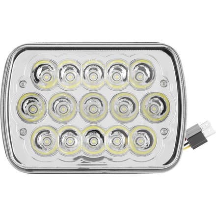 Phare LED 7 Pouces 45W Feu Avant HeadLamp pour Jeep Wrangler 2007 2015 gray