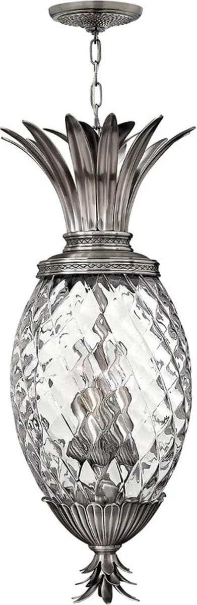 Hinkley LED Hanglamp Plantation | 4X E14 Max 40W | Dimbaar | Polished Antique Nickel