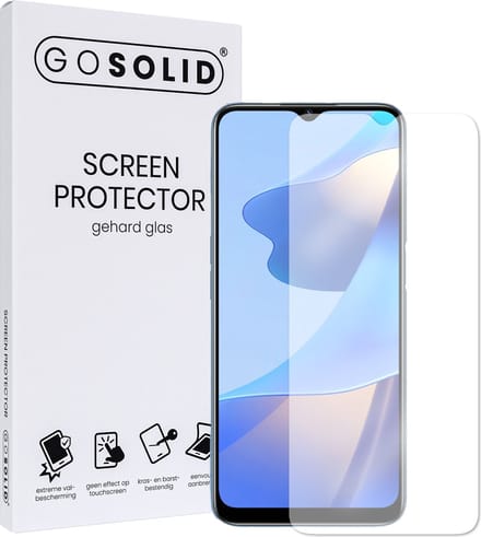 GO SOLID! ® Screenprotector geschikt voor Oppo A16