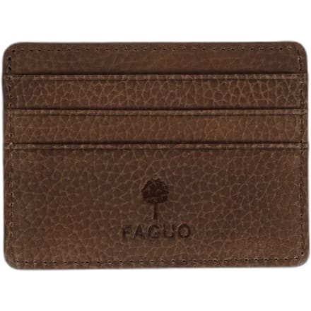 Leren kaarthouder Faguo