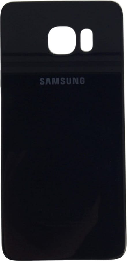 Back Cover Geschikt voor Samsung Galaxy S6 Edge – Zwart Glas