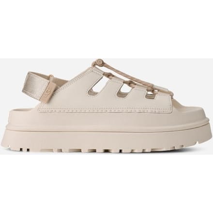 UGG® GoldenGlow Toggle-sandaal in White, Maat 37