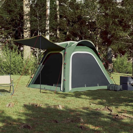 vidaXL - Tent - 4-persoons - waterdicht - snelontgrendeling - groen