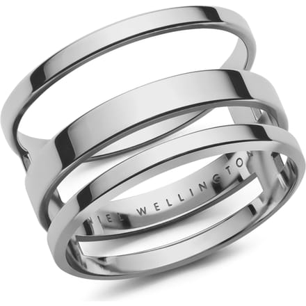 Daniel Wellington DW Elan Triad Ring 52 Silver