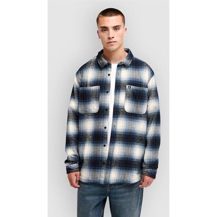 Quiksilver Glenbrook Overhemd Met Lange Mouwen Blauw 2XL Man