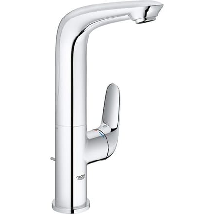 GROHE Eurostyle New wastafelkraan - l-size - hoog - met draaibare uitloop - chroom