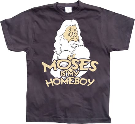 Hybris Moses Is My Homeboy T-shirt SH-1-10913-Poly