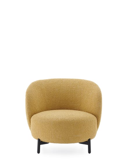 Kartell Lunam fauteuil Curly - KartellCurlyC5Giftgelb