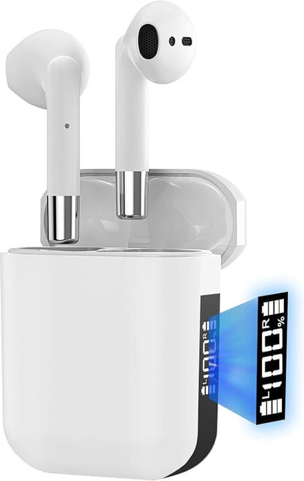 Draadloze Bluetooth hoofdtelefoon met touch-bediening en USB-C snelladen
