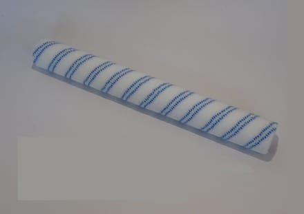 Verfrol 70cm breed nylon blauwe draad