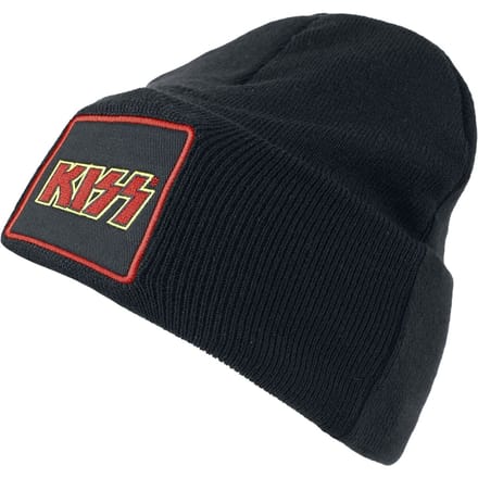 Kiss Amplified Collection - Patch Beanie Unisex Beanie - zwart - Standard