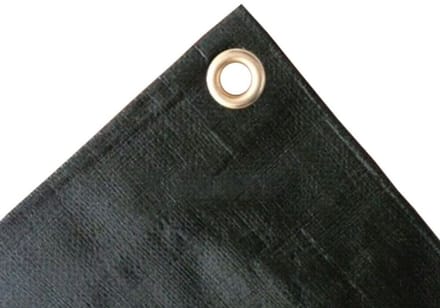 Afdekzeil 280g/m², 4x6 (24m²), groen, waterdicht, scheurbestendig
