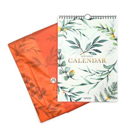 Fabrikten Verjaardagskalender Botanisch Goud - A4 - Luxe verpakt