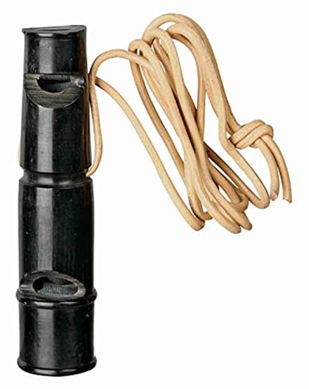 Buffelhoorn Fluitje voor Honden Training - 9 cm