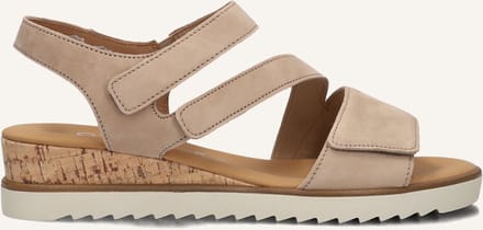 Gabor 754.1 Sandalen - Met Sleehak - Dames - Beige - Maat 37