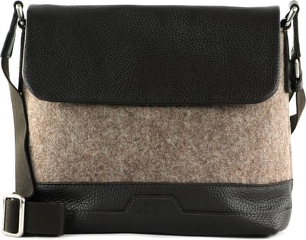 JOST Schoudertas Farum Shoulderbag with Flap Coffee Bruine