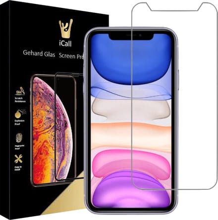 Screenprotector geschikt voor iPhone 11 / XR - GlassGuard Screen Protector