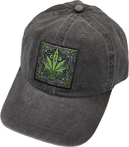 Cypress Hill - 420 Leaf Baseball pet - Grijs