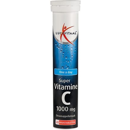 Lucovitaal Super Vitamine C 1000mg Voegingssupplement - 20 bruistabletten