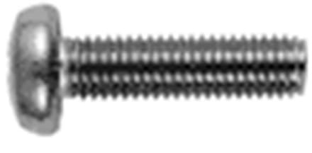 Metaalschroef Din7985Ph M6X60Mm Ck RVS A2 - 200 stuks