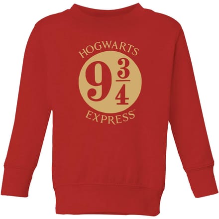 Harry Potter Platform Kids' Sweatshirt - Red - 98/104 (3-4 jaar)