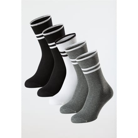 Herensokken, set van 5, meerkleurig - Bluebird 39/42
